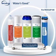 iSpring F7KU100 Reverse Osmosis Water Filter Replacement for 7-Stage 100GPD RO Alkaline UV Systems F
