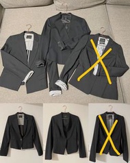 G2000 women black blazer / suit jacket / slim fit blazer / single button blazer // 女裝 / 黑色西裝褸 黑色西裝外套