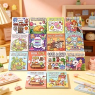 Cartoon Coloring Book Kids Drawing Doodle Activity Book,Children Painting Portable Coloring Art Book