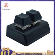 【jcyepw3j】2 Keys Macro Programming Keyboard RGB Mini Keyboard Gaming Drawing Red Switch Custom Keybo