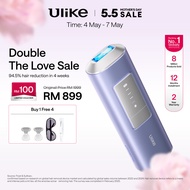 Ulike Air2 MAX ice cooling Hair Remvoal 94.5% Hair reduction within 4 weeks