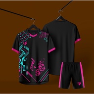 Futsal Sports JERSEY Suit FUTSAL Ball Shirt BADMINTON Shirt Adult Suit Men Women Pants Shirt SET