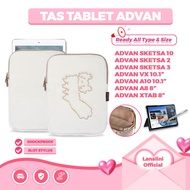 Bag Holster Sleeve Bag Zipper Tab Advan Tab Sketch 3 2 1 A10 A8 Xtab VX W80 W90 W100 Tab 8001 Tab 80