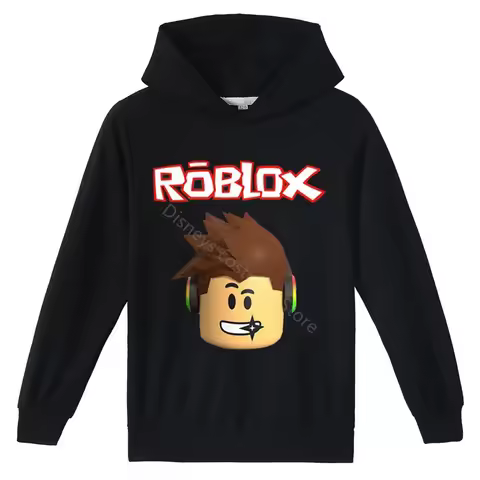 Roblox Kids Spr Autumn Sweatshirts Cotton Baby Boys Fashion Clothes Teen Girls Cute Sport Hoodies To