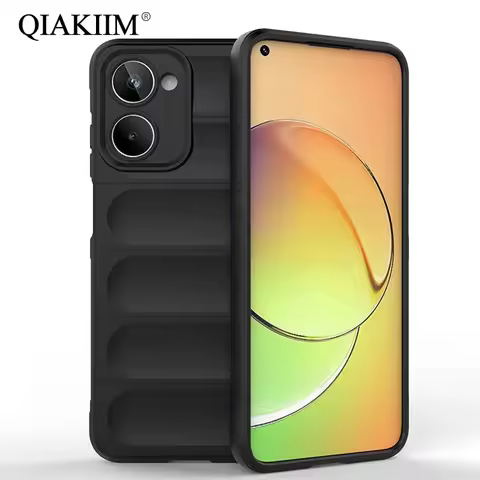 Phone Case For OPPO Realme GT Neo 2 3 5 3T 10 11 Pro Plus 9 9i V25 C55 C53 C35 Q5 Liquid Silicone Sh