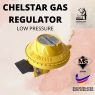 Chelstar Gas Regulator Low Pressure CR-319E Sirim Certified Kepala Gas Dapur