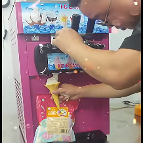 Snow Flake Ice Cream Machine Ice Cream Roll Machine Commercial Ice Cream Making Machine