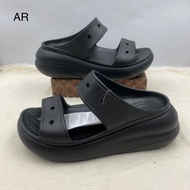 รองเท้าแบบสวม2สาย สำหรับผู้หญิง Crocs รุ่น  crush sandal ทรงสวยน้ำหนักเบานิ่มใส่สบาย่ใสทนใส่สวยดูดี 