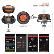 moonbase Wireless Meat Thermometer with 2 Probes 164FT BT4.2 APP Control IP64 Waterproof for Smoker 