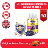 JH NUTRITION Immucol (Kids / Black Elderberry) Gummies 60's - vitamin C / zinc / black elderberry