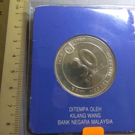 Malaysia Commemorative Silver Old Coins RM 30 Ringgit With Original Bank Negara Malaysia Packing