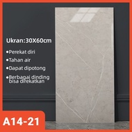 PAKET 10 PCS Wallpaper dinding VINYL Marble 30 x 60 cm /  Lantai Vinyl Marbel Granit / Stiker Lemari