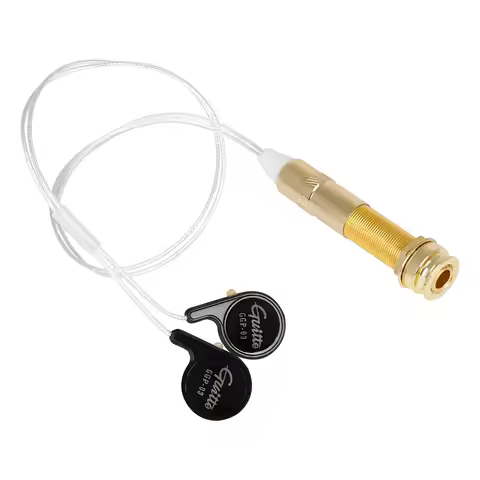 Acoustic Guitar Pickup Piezo Contact Microphone Adhesive Musical Instrument Pickup For Classic Acous