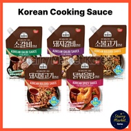 DONGWON Korean 50% Less Sugar Cooking Sauce 500g – 5 Flavors / Beef Galbi / Pork Galbi / Beef Bulgog