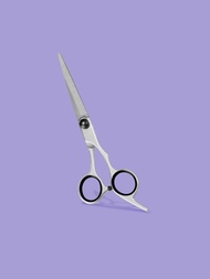 1入組專業美髮剪刀-不銹鋼理髮剪刀專業-6.3英寸總長度-男士和女士剃須刀邊緣理髮剪-高級理髮剪適用於沙龍和家庭使用