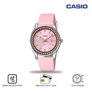 Casio Jam Tangan Wanita Analog LTP-1358L-4A2VDF Pink