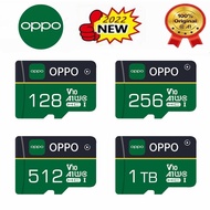 ♥100% ผลิตภัณฑ์ของแท้ + อะแดปเตอร์ส่งฟรี + เครื่องอ่านการ์ด♥OPPO ไมโครการ์ด SD เมโมรี่1TB 512GB 256G