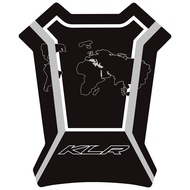 แผ่นเจล3D หน้าสำหรับ KAWASAKI KLR650 2021 2022 2023แผ่นถังก๊าซเชื้อเพลิง KLR-650สติ๊กเกอร์ตกแต่งรถจั