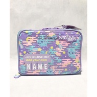 SMIGGLE Purple FARAWAY Square Insulated Lunch Box School Girls Boys Kids