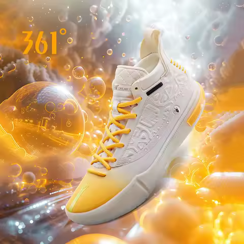 361 Degrees Joker 1 GT PE Men Basketball Shoes Trendy Leather Lightweight Shock-Absorbing Wear-resis