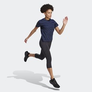 adidas วิ่ง เสื้อยืด Own the Run ผู้หญิง สีน้ำเงิน IL4130
