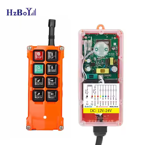 F21- E1B 6 button hzboy 12V-440V 433/868MHz Wreless industrial Remote Control Crane