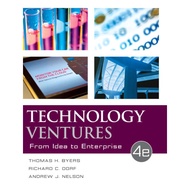 Business - Technology Ventures From Idea to Enterprise 4th Edition