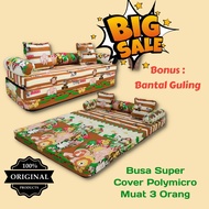 Sofa Bed Kasur Lipat Busa Kursi Empuk Anak Ukuran 140x180