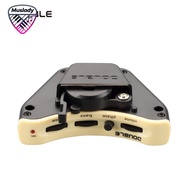 Muslady คู่ B1G กีตาร์ปิ๊กอัพปรีแอมป์เครื่องดนตรีกระบะพร้อม Volume & Tone Control