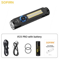 Sofirn IF23 PRO RGB Light 5000lm XHP70B Powerful LED Flashlight 21700 5V 3A USB C Rechargeable Torch