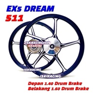 EX5 DREAM FG511 ENKEI SPORT RIM WAVE 100 CLASS CLASS-1 BARANG MURAH RIM 5 BATANG