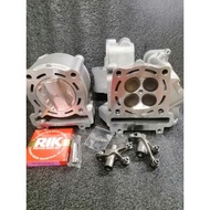 Y15/LC135 COMBO RACING CERAMIC BLOCK 68MM/BODY +3MM+ SUPER HEAD 24/27MM YAMAHA LC135