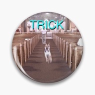 Alex G Trick Album Cover Soft Button Women Badge Jewelry Collar Metal Lover Lapel Pin Brooch Fashion