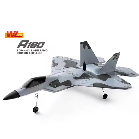 WLtoys XK A180 RC Plane 2.4G 3CH 6-Axis Gyro Remote Control Aircraft Fixed Wing Epp Material RTF Gli