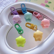 Cute Star Keychain Scool Bag Pendants Key Chain INS Keyring Kids Birthday Gift