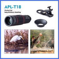 ☜ ◫ APEXEL Universal 18x25 Monocular Zoom  Observing Survey 18X Telephoto Lens HD Optical Cell Phon
