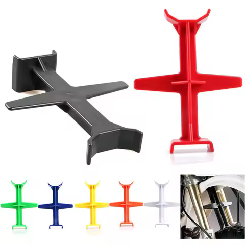 Motorcross Dirt Bike Plastic Fork Support Guard Transportation Protector Fork Saver Brace For for CR