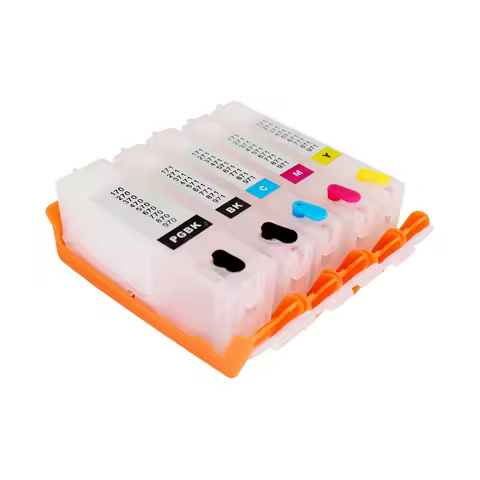 5PCS PGI470 Refillable Ink Cartridges PGI-470 CLI-471 Ink Cartridge with ARC Chips For Canon MG5740