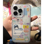 Creative Graffiti Puzzle For iphone 15 13 16 11 12 14 11PRO 15PRO 14PROMAX 11PROMAX 15PLUS 7PLUS/8PL