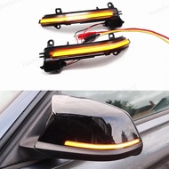 HYS for bmw 1 2 3 4 X1 M Series F20 F30 F34 F36 E84 F87 i3 Dynamic Black LED Turn Signal Light Sequential Rearview Mirror Light