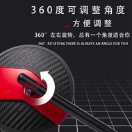 Electric Vehicle Rearview Mirror Modified U+B/MS/N1S/G0/F0 Large View Reflector Calf Round Rearview 