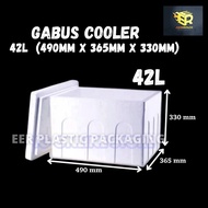 GABUS COOLER/BOX POLISTERIN/GABUS ICE/GABUS IKAN/GABUS PUTIH/42L