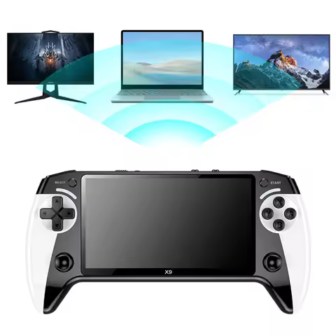 5.5 Inch Screen Handheld Game Console 1500mAh Electronic Game Player Type-C Charging Portable Game P