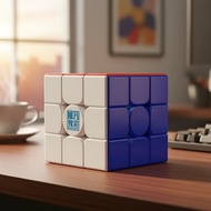 Rs3m V5 3x3 Magnetic Rubik’s Cube 5.5cm – MagLev Ball Axis, Smooth Play & Fast Solving