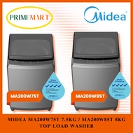 * CAN USE CLIMATE / CDC * MIDEA MA200W75T 7.5KG / MA200W85T 8KG / MA200W85 8.5KG TOP LOAD WASHER + 2