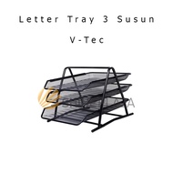 V-Tec 3-Tier Document Tray - Document Tray 3 Tier VTec