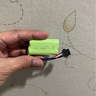 Lithium ion Battery (Li-ion) Size 7.4V 2500 mAh Black Jack 4 Wires For Rc Toys