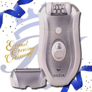 Rozia HB-6005 Rechargeable Epilator & Shaver for Women
