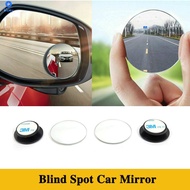 Blind Spot Mirror Hd Glass 360 Rotatable Wide Angle Convex Mirror Blind Spot Mirror 2pcs Waterproof Reversing Mirror 3m Adhesive For Car Motorcycle Truck Van 【bluey】