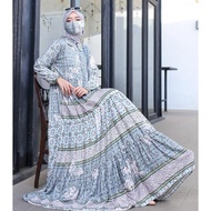 Baju Gamis Wanita 2021 Yodra Maxi Dress Muslim Wanita
